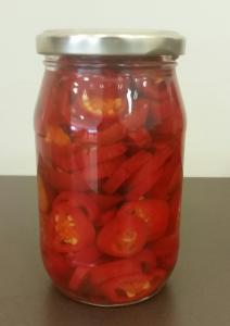 Sliced Red Jalapenos